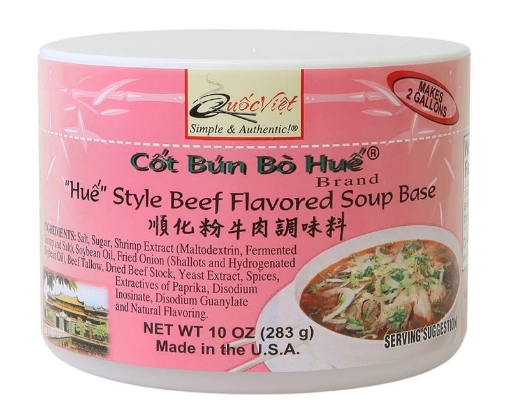 Picture of QUỐC VIỆT CỐT BÚN BÒ HUẾ® BRAND ("HUE" STYLE BEEF FLAVORED SOUP BASE)