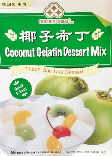 Picture of Golden Coins Coconut Gelatin Mix-4.35oz