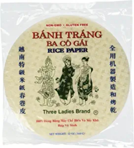 Picture of Rice Paper Round 22cm, Gluten Free, Non-GMO