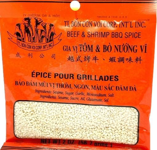 Picture of TL Gia Vi Bo Tom Nuong Vi Beef & Shrimp BBQ Spice 2oz