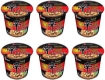 Picture of NongShim Shin Black Instant Noodle Cups 101g (Pack of 6)