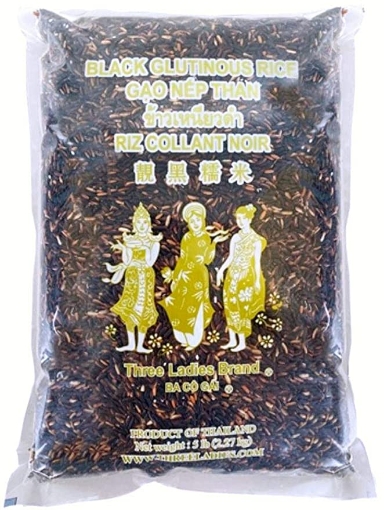 Picture of Three Ladies Brand Black Glutinous Rice