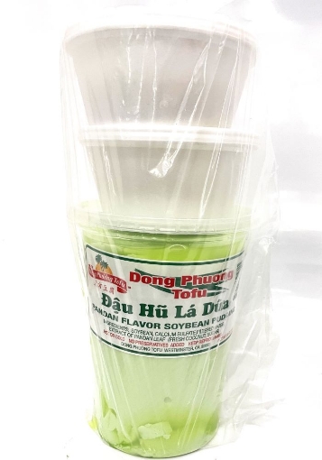 Picture of Dong Phuong Pandan Pudding Dessert (Dau Hu La Dua) 32oz