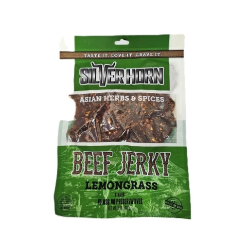 Picture of Silver Horn Lemongrass Beef Jerky 8oz